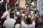 Russomanno fez campanha no Mercado Municipal da Penha