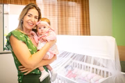 Walderlene se orgulha da neta e celebrou mais uma vitória no tratamento da menina