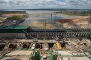 Usina Hidrelétrica de Belo Monte em 2017