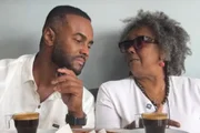 Jorge de Sá e a mãe, Sandra de Sá