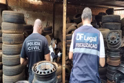 Além disso, houve emissão de notificações e aplicação de quatro multas, as quais, somadas, passam de R$ 60 mil. O responsável por um galpão com milhares de pneus armazenados incorretamente recebeu multa de R$ 27 mil