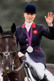 Ela foi a primeira integrante da realeza a ganhar uma medalha em jogos olímpícos