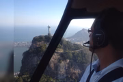 O piloto Edenilson de Oliveira Costa, de 49 anos, que sobreviveu à queda de helicóptero em Caieiras (SP)