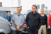 Presidente Jair Bolsonaro visitou Peruíbe (SP) no sábado (9/10)