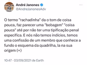 Janones criticava prática da rachadinha em 2021