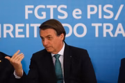 O presidente da República, Jair Bolsonaro (PSL), está presente no evento