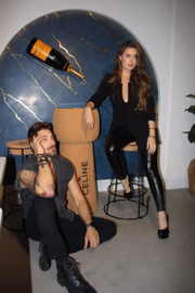Rayanne Morais com o marido, Victor Pecoraro 