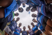 Jovens representam futura geração do atletismo.