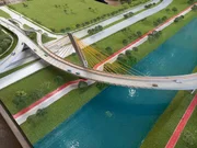 Projeção de como ficará o Rio Pinheiros.