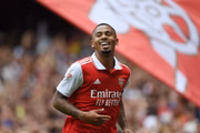 Gabriel Jesus já marcou sete gols, em cinco jogos, pelo Arsenal na atual temporada e foi elogiado pelo técnico Mikel Arteta