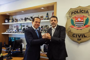 Nico com o ex-governador João Doria