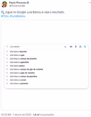 Postagem do ministro Paulo Pimenta