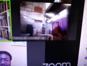 Cena explícita invadiu live em que se discutia merenda nas escolas públicas
