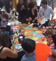 A festa ocorreu na Barra da Tijuca, na casa de festas Goiabeira Coisa & Tal