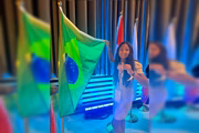 Julia Nascimento de Oliveira, 10, ganhou prata