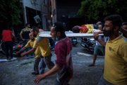 Feridos foram socorridos e levados a hospitais mais próximos