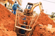 Algumas obras estão inacabadas
