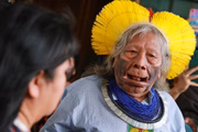 Joênia Wapichana e Cacique Raoni
