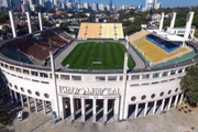 Estádio do Pacaembu está em reforma