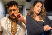 Lucas Buda e Camila Moura