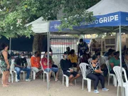 Tenda aberta na UPA de Marechal Hermes, na zona norte