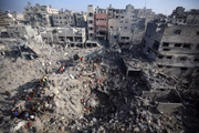 Conflito entre Israel e a Palestina completa um mês com mais de 11 mil mortos