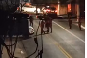 Rua onde suspeitos foram mortos foi isolada