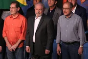 O evento contou com a presença do ex-governador de São Paulo Geraldo Alckmin, candidato a vice