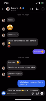 Equipe de Marina expõe que Erasmo dava em cima da peoa, não o contrário