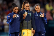 Rebeca Andrade ganha ouro no solo