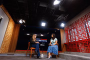 Celina Leão em entrevista ao Metrópoles no dia 13 de julho de 2023