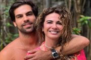 Luciana Gimenez e o economista Renato Breia