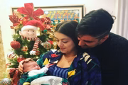 Marcelo Adnet compartilhou em seu Instagram fotos de como foi o primeiro Natal com a filha, Alice