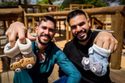 Casal terá gêmeos