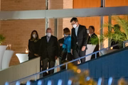 Ex-presidente Lula se reúne com embaixador da Alemanha, Heiko Thoms, em Brasília. Haddad e Gleisi Hoffman participam