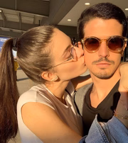 O casal compartilhava vários momentos da viagem no Instagram