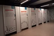 Imagem mostra local onde banho custa R$ 30 no Parque Ibirapuera, em São Paulo