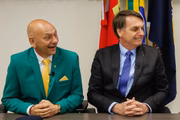 Luciano Hang e Jair Bolsonaro
