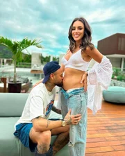 Bruna e Neymar anunciaram gravidez em 18 de abril de 2023