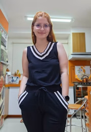 Foto feita com a câmera frontal e acionada pela SPen