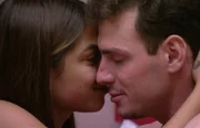 Key e Gustavo formaram o primeiro casal da edição
