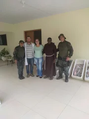 Polícia Ambiental apreende 125 quilos de pescados em Presidente Prudente e doa a centro de recuperação de dependentes químicos em Álvares Machado (SP); foto no Lar Nossa Senhora do Carmo