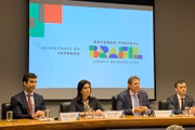 Haddad, ao lado de Tebet, apresenta o arcabouço fiscal