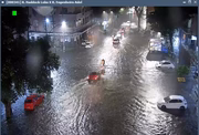 Ruas da Tijuca ficaram alagadas