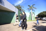 Policiais foram às ruas após nova fase da Operação Trickster, deflagrada pela PCDF e que investiga esquema de fraudes e desvios de recursos do Sistema de Bilhetagem Automática (SBA)