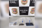 Outras porções de drogas também foram apreendidas com o casal