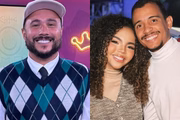 Ed Gama resolveu brincar com o flagrante de clima de romance entre ele e Pitel