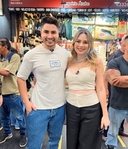 Lucas Souza e Rachel Sheherazade 