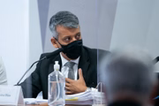 Ex-diretor Roberto Ferreira Dias na CPI da Covid