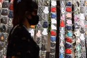 Venda de máscaras em Goiânia